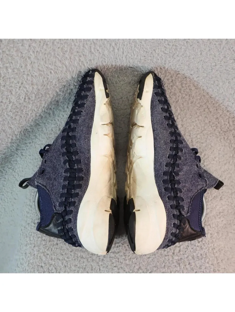 Nike Air Footscape Woven Chukka SE Obsidian 857874-400 sz 9
